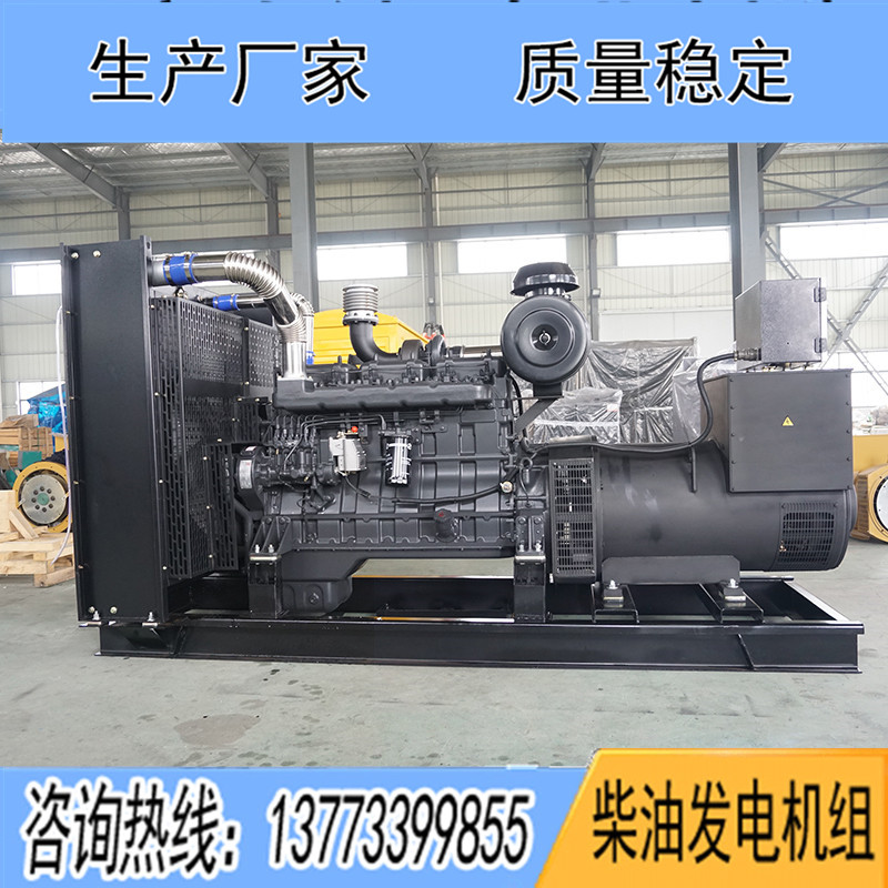 350KW上柴正新SC15G500D2柴油发电机组